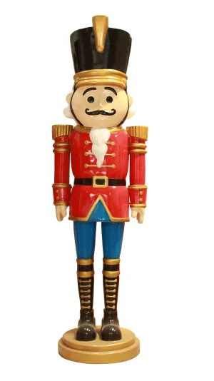 9'  Nutcracker Red and Blue
