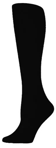 Black Foot Traffic Microfiber Tights O/S and Plus