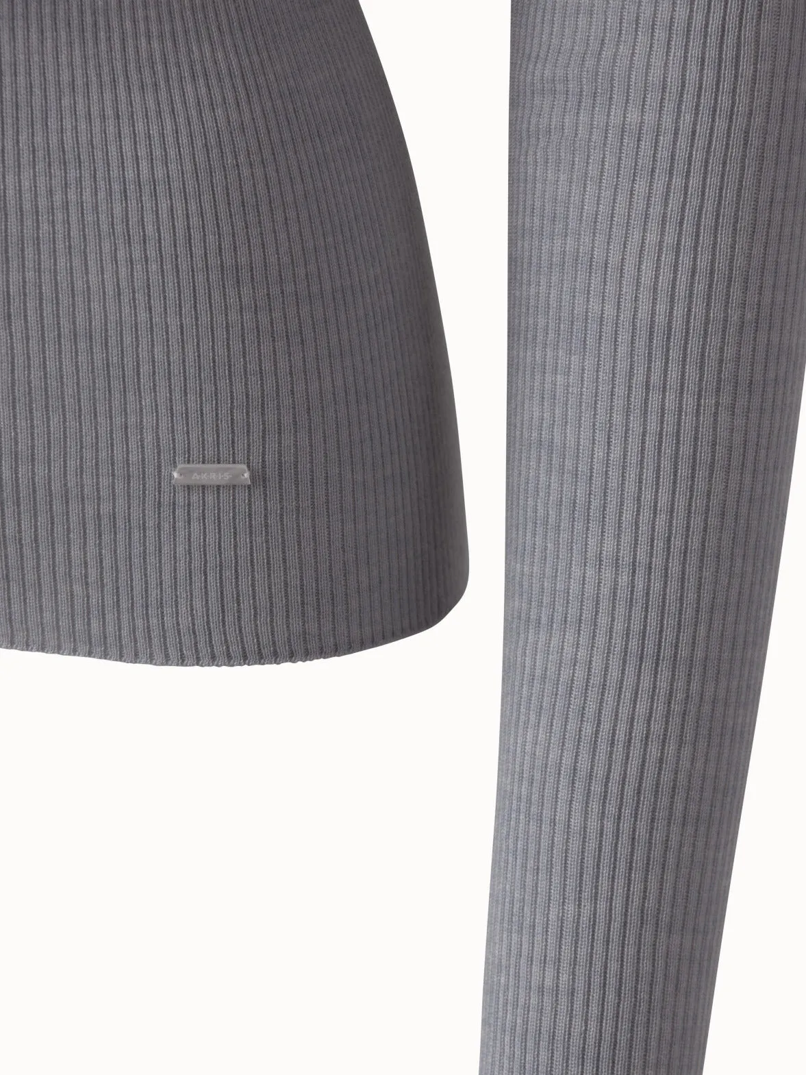 Cashmere Silk Knit Pullover