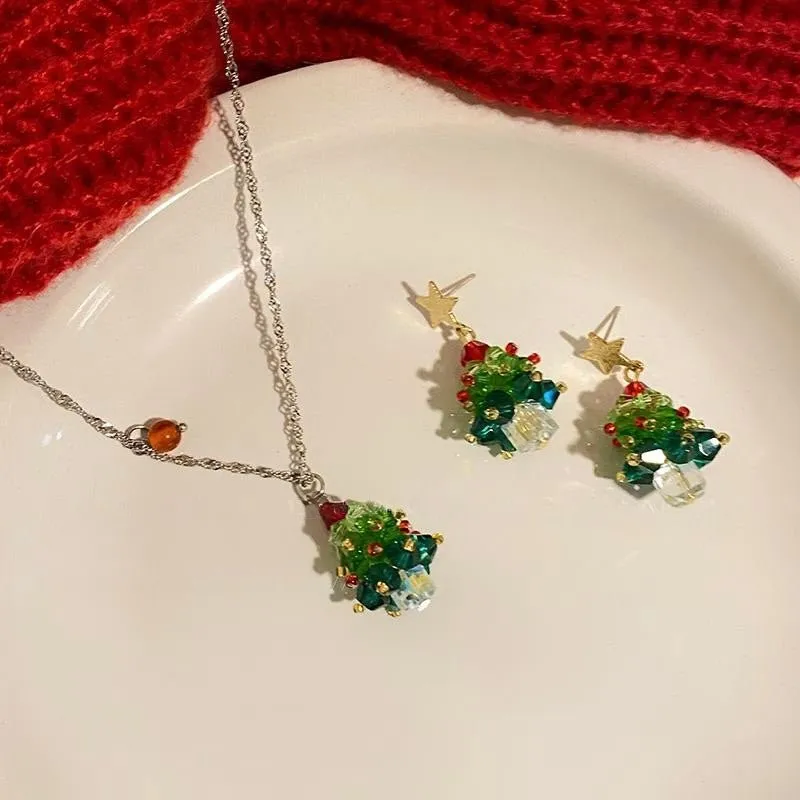 Christmas Tree Necklace