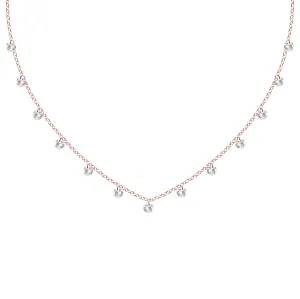 Cleo Rose Gold Necklace