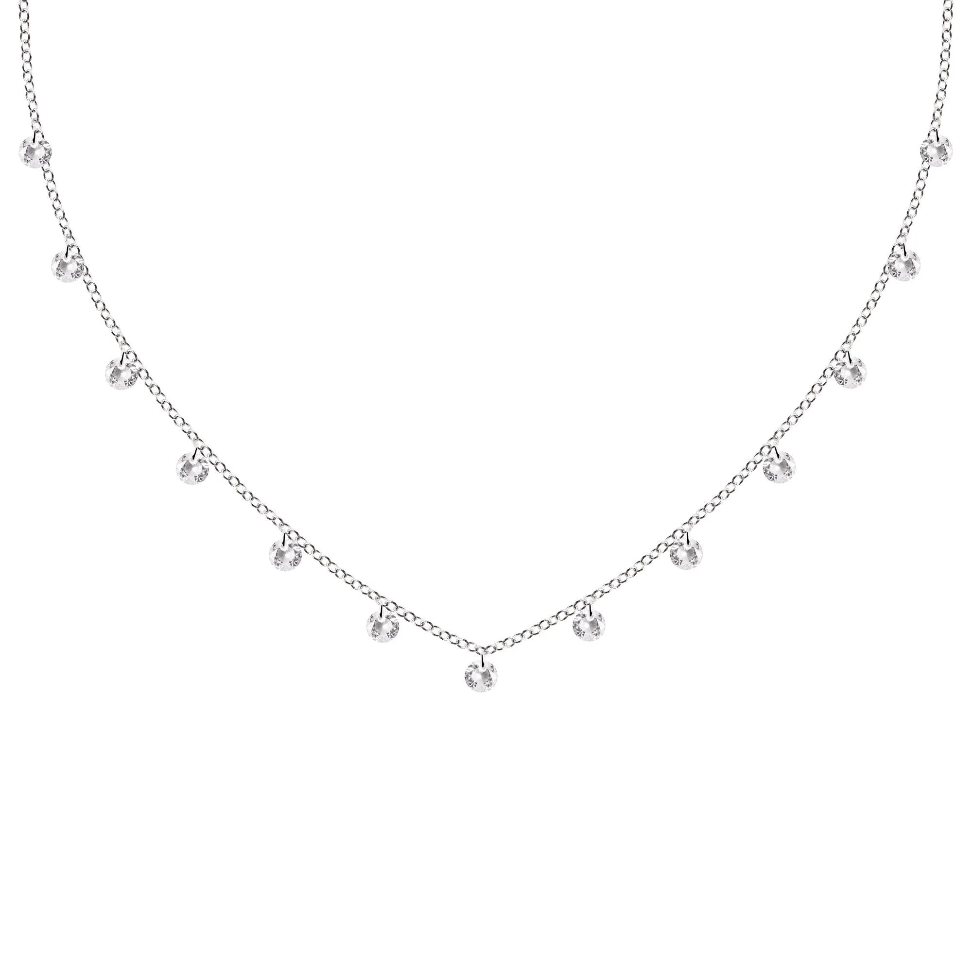 Cleo Silver Necklace