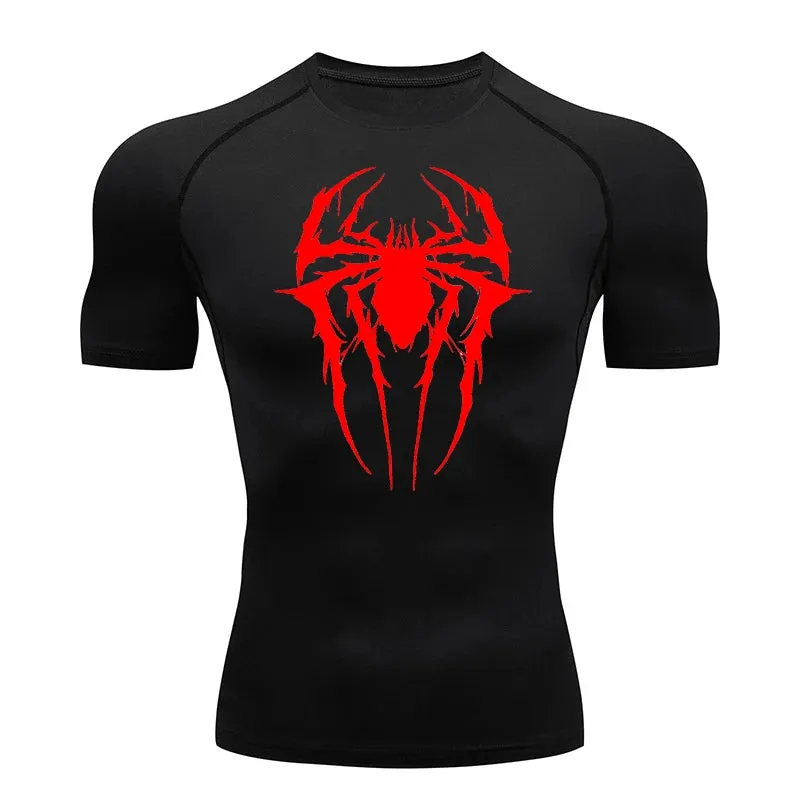 Consumed Web-Slinging Compression Shirt