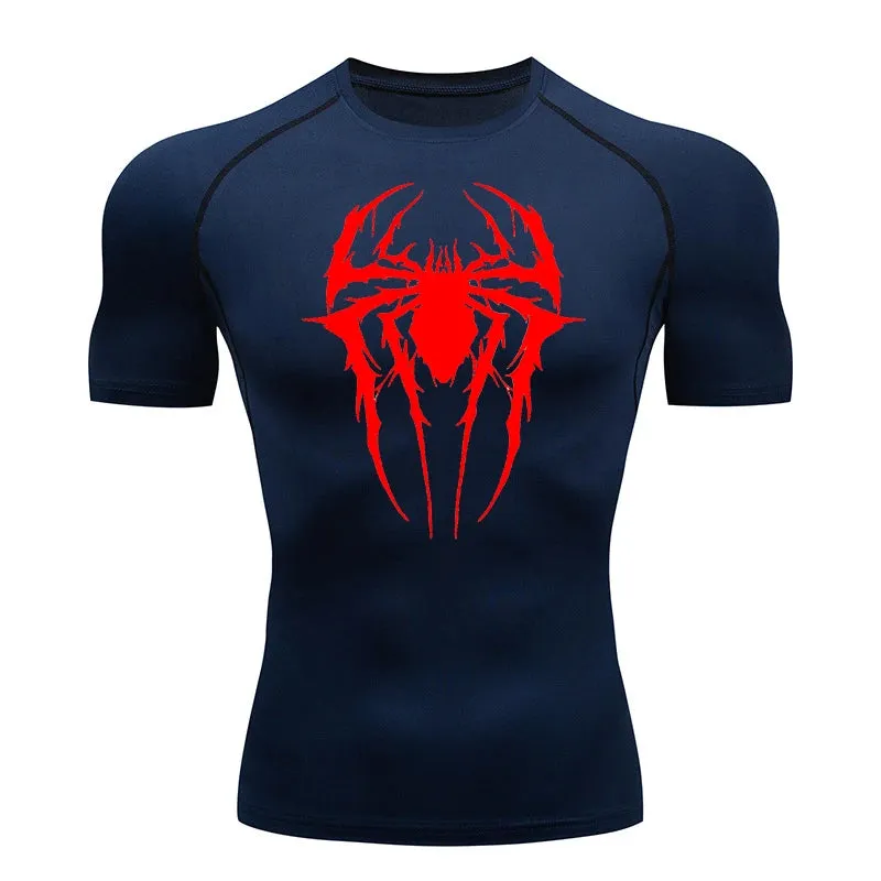 Consumed Web-Slinging Compression Shirt