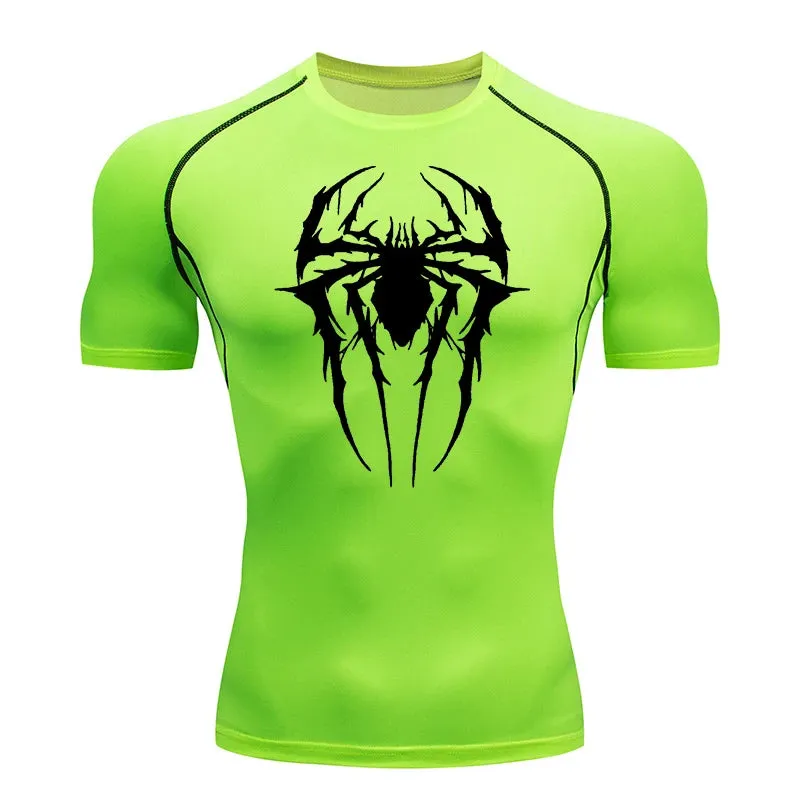 Consumed Web-Slinging Compression Shirt