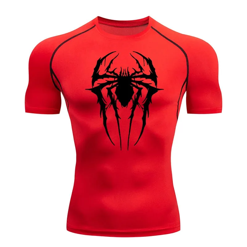 Consumed Web-Slinging Compression Shirt