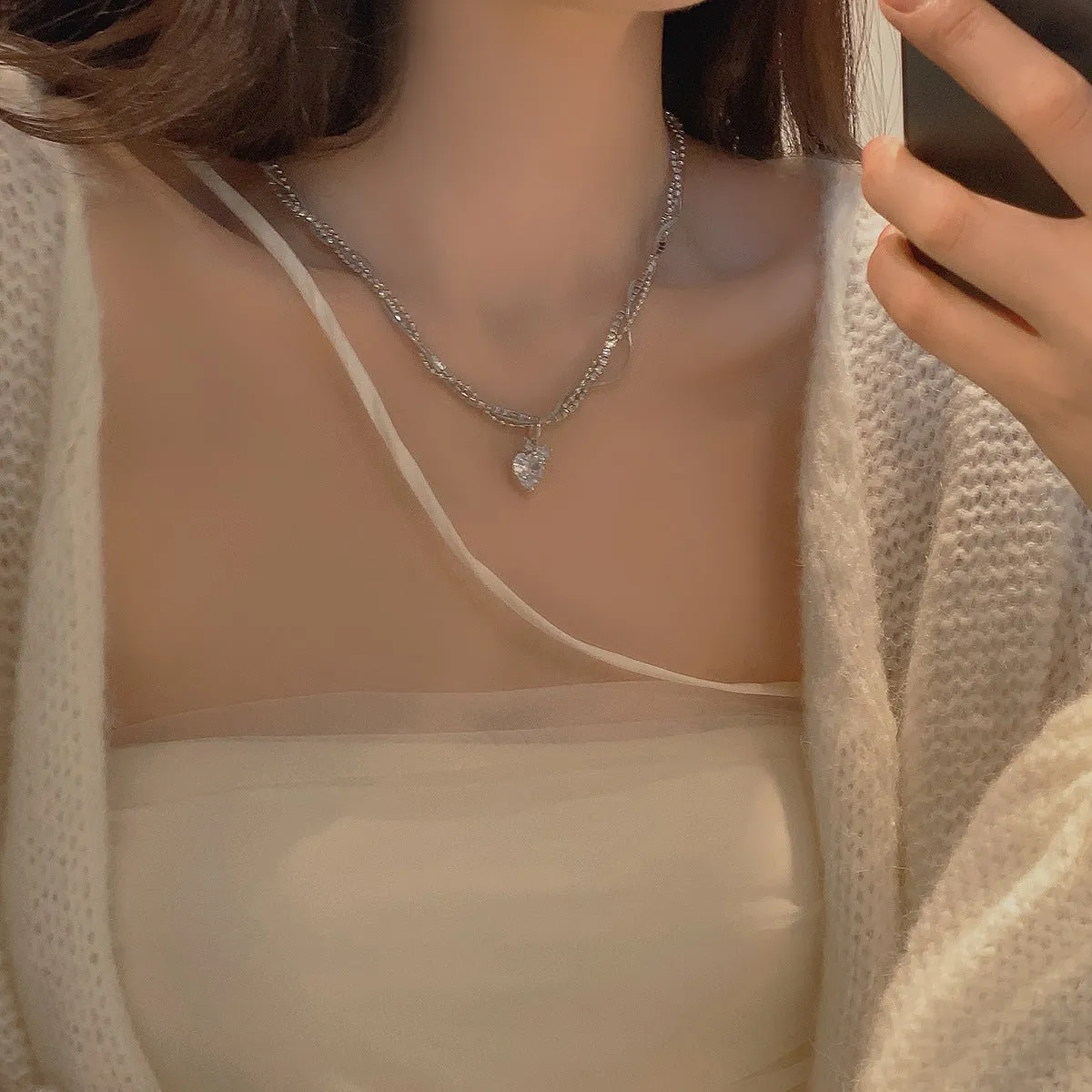 Crystal Cascade Necklace