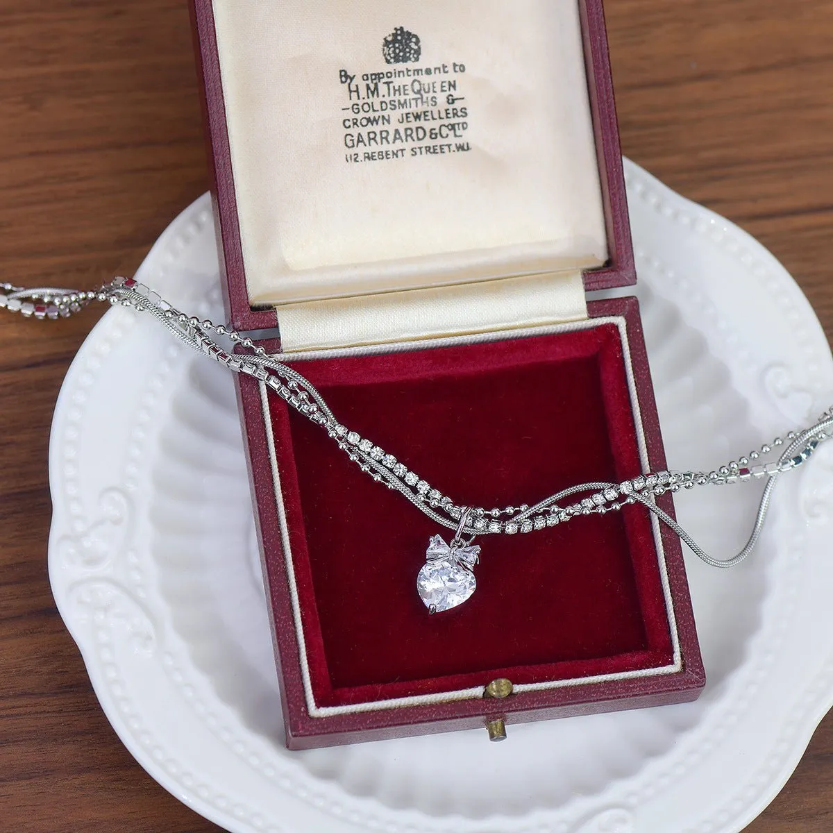 Crystal Cascade Necklace