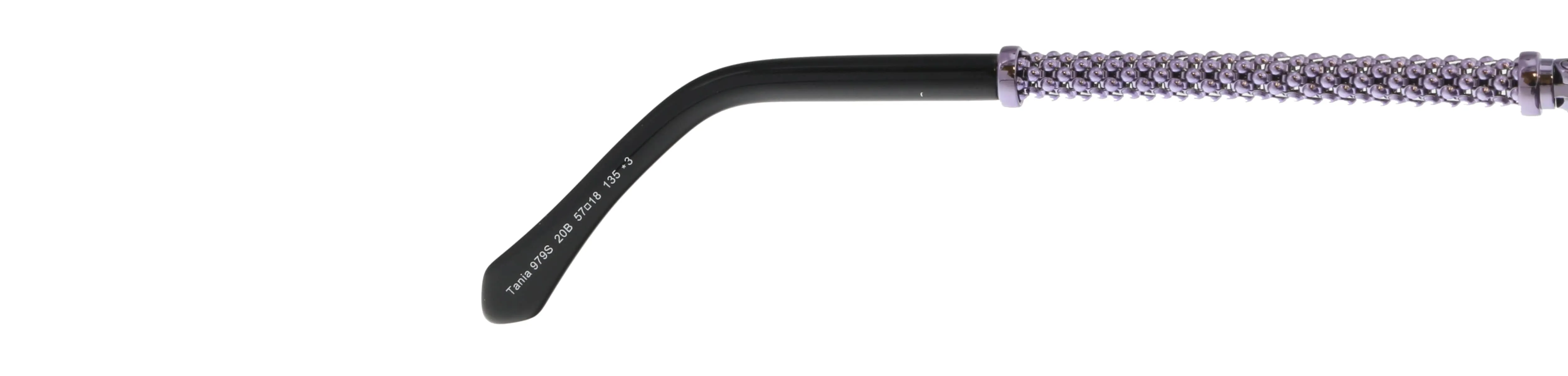 Damaged Store Return Roberto Cavalli RC979S 20B TANIA Purple/Black Round Sunglasses
