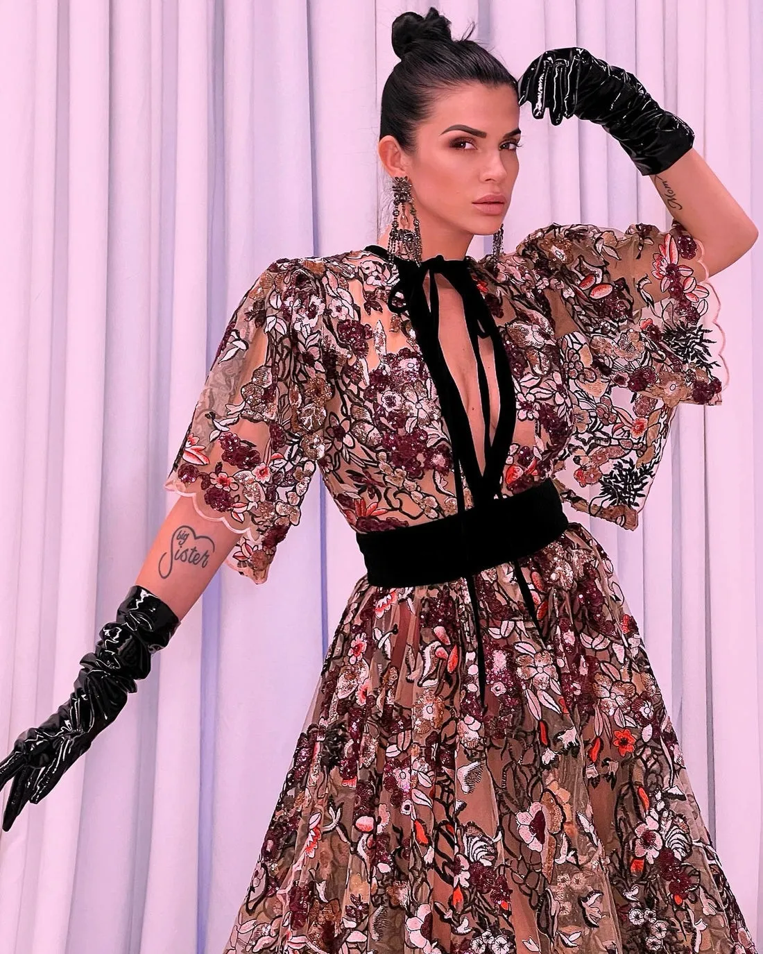Denver  stunning neckline Evening Dress