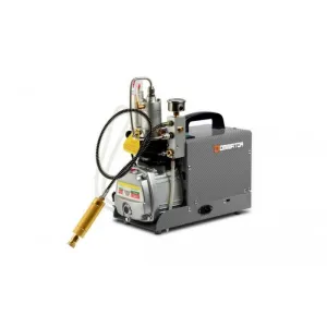 DOMINATOR MINI HPA AIR COMPRESSOR FOR AIRSOFT / PAINTBALL / SCUBA TANK - 220V
