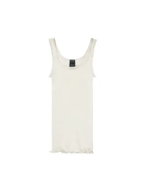Elsa Oscalito Sleeveless Top — Ivory