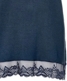 Florence Vest Top in Royal Navy