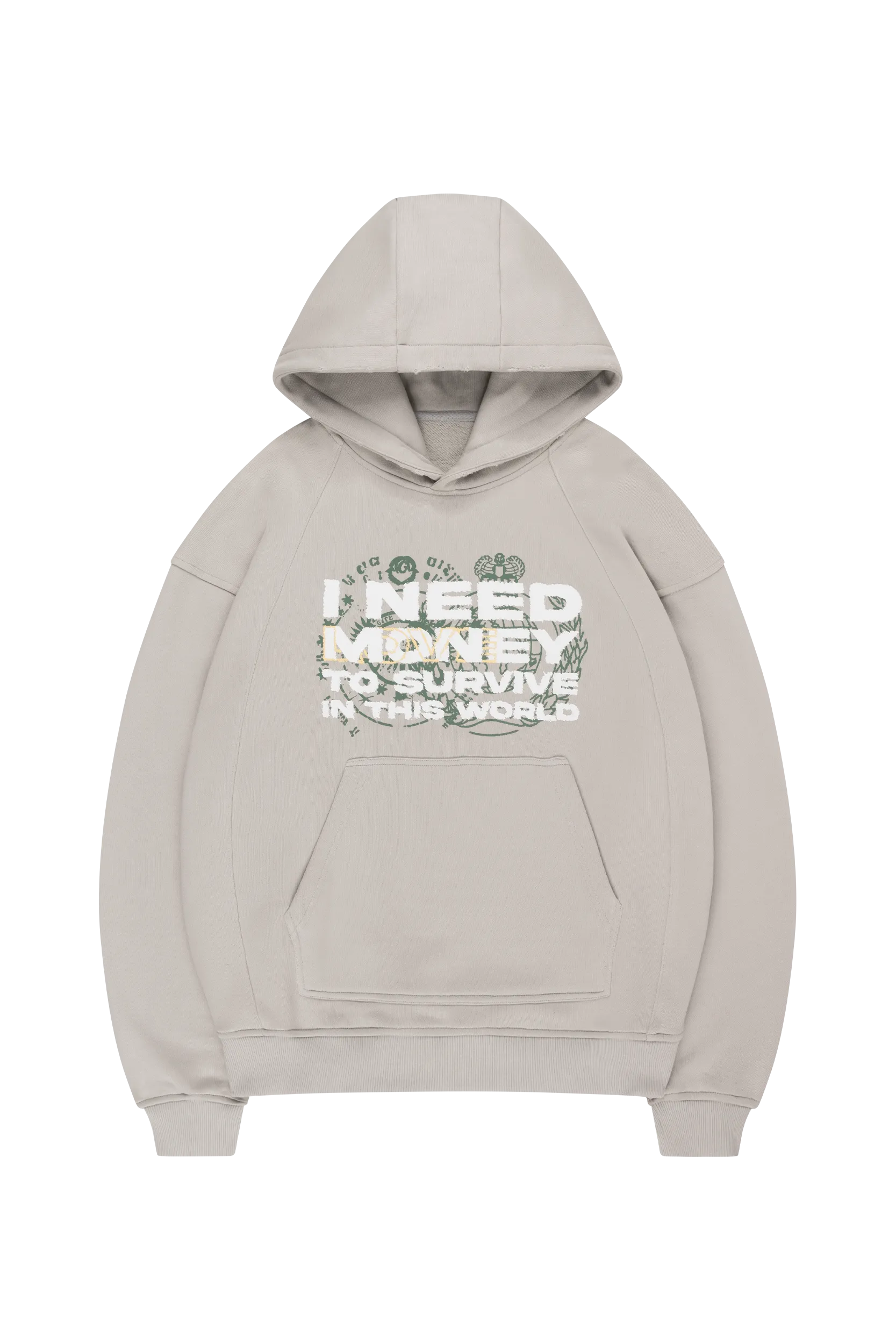 GET RICH HOODIE GREY