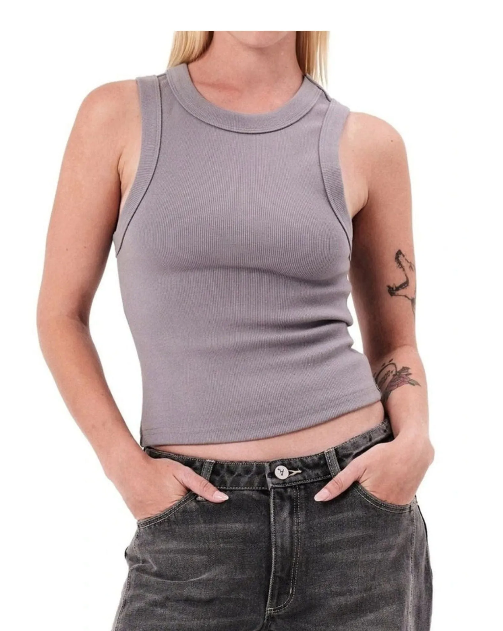 Heather Icon Long Singlet