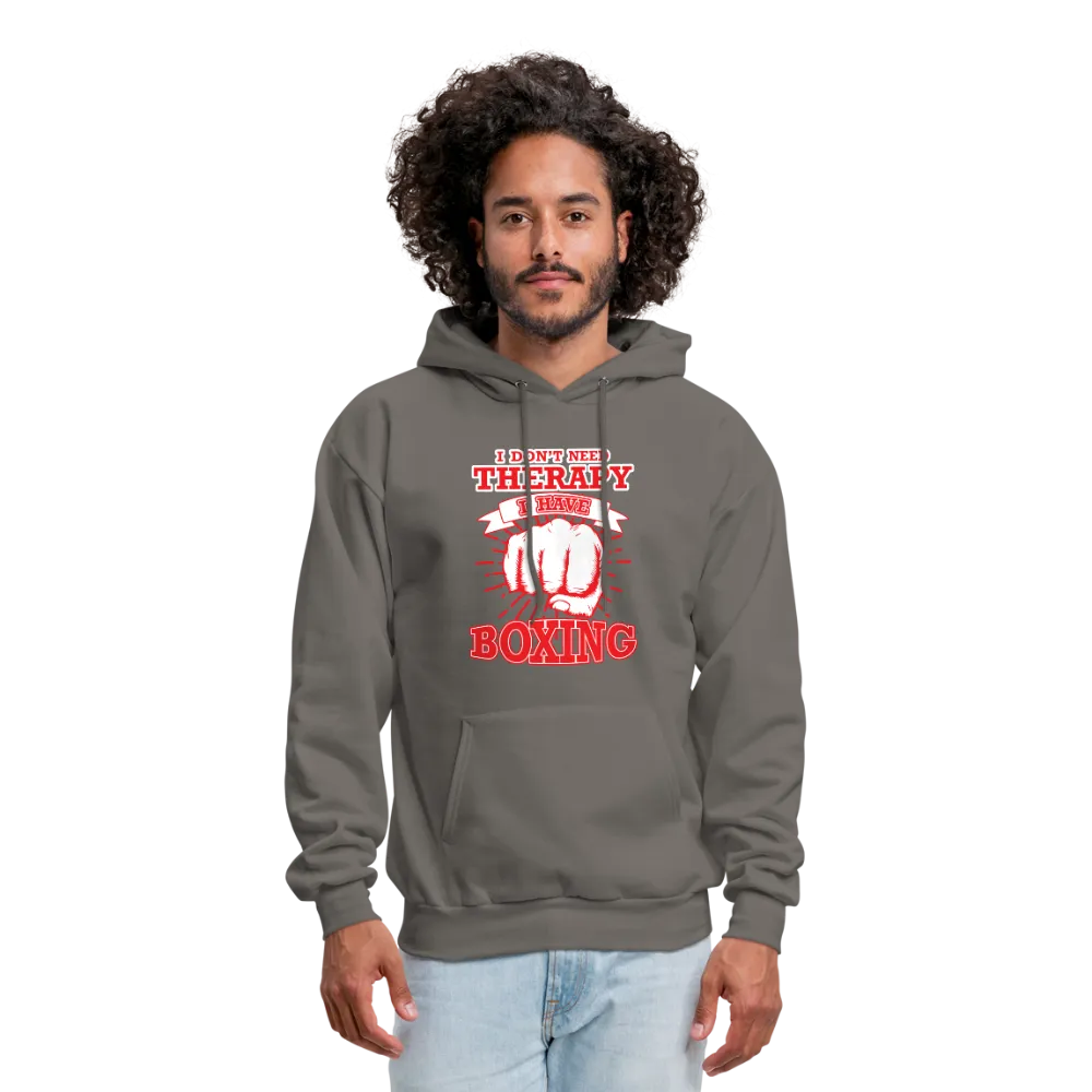 I Don't Need Therapy I Have Boxing Men's Hoodie