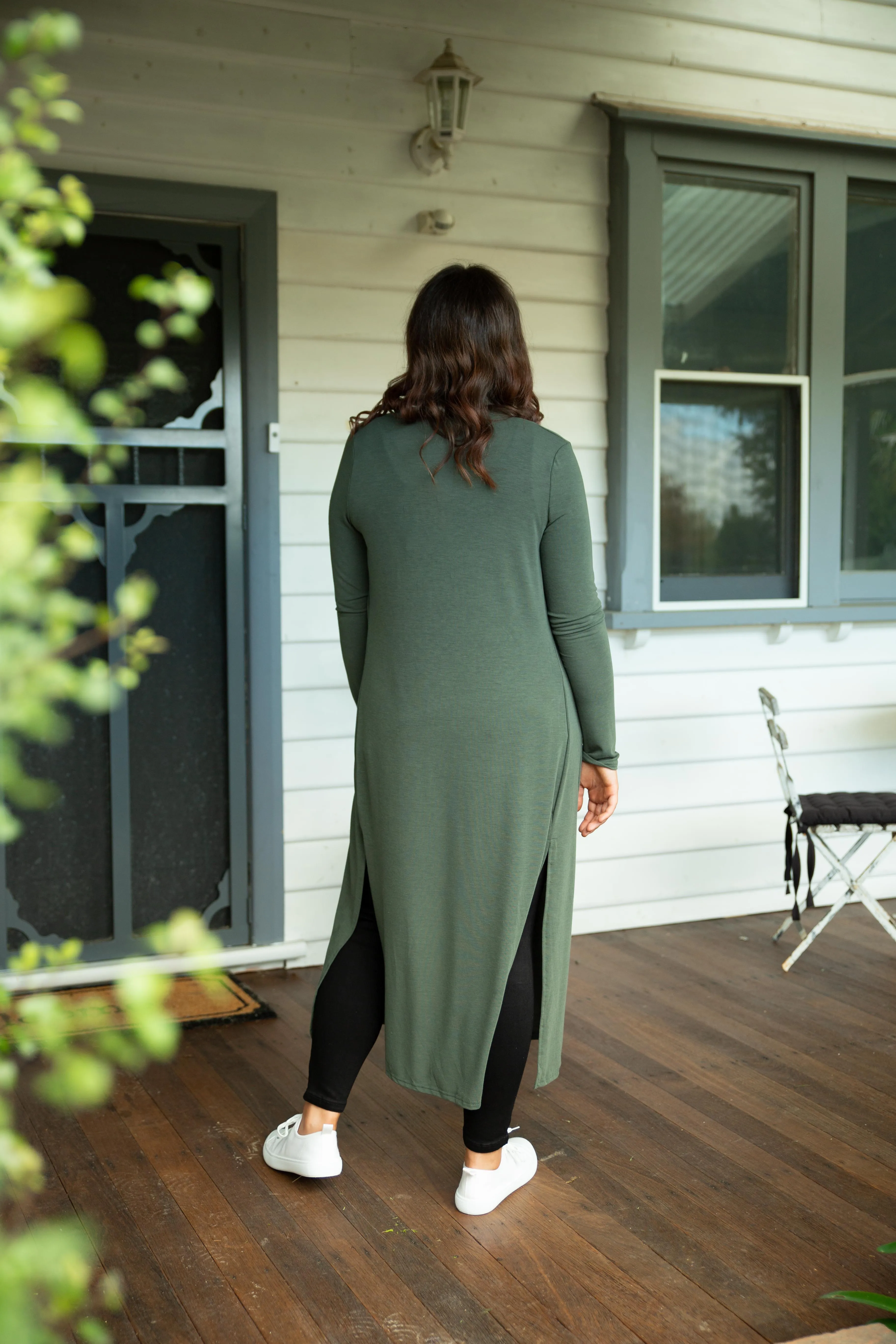 Jane Cardigan in Khaki