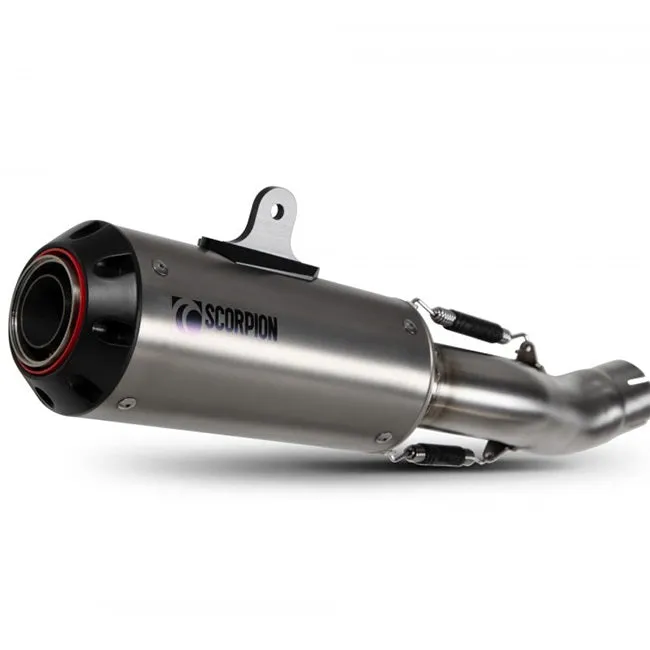Kaw ZX6R 19- Red Power Slip-on Titanium Scorpion (PKA129TEO)