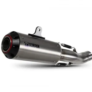 Kaw ZX6R 19- Red Power Slip-on Titanium Scorpion (PKA129TEO)