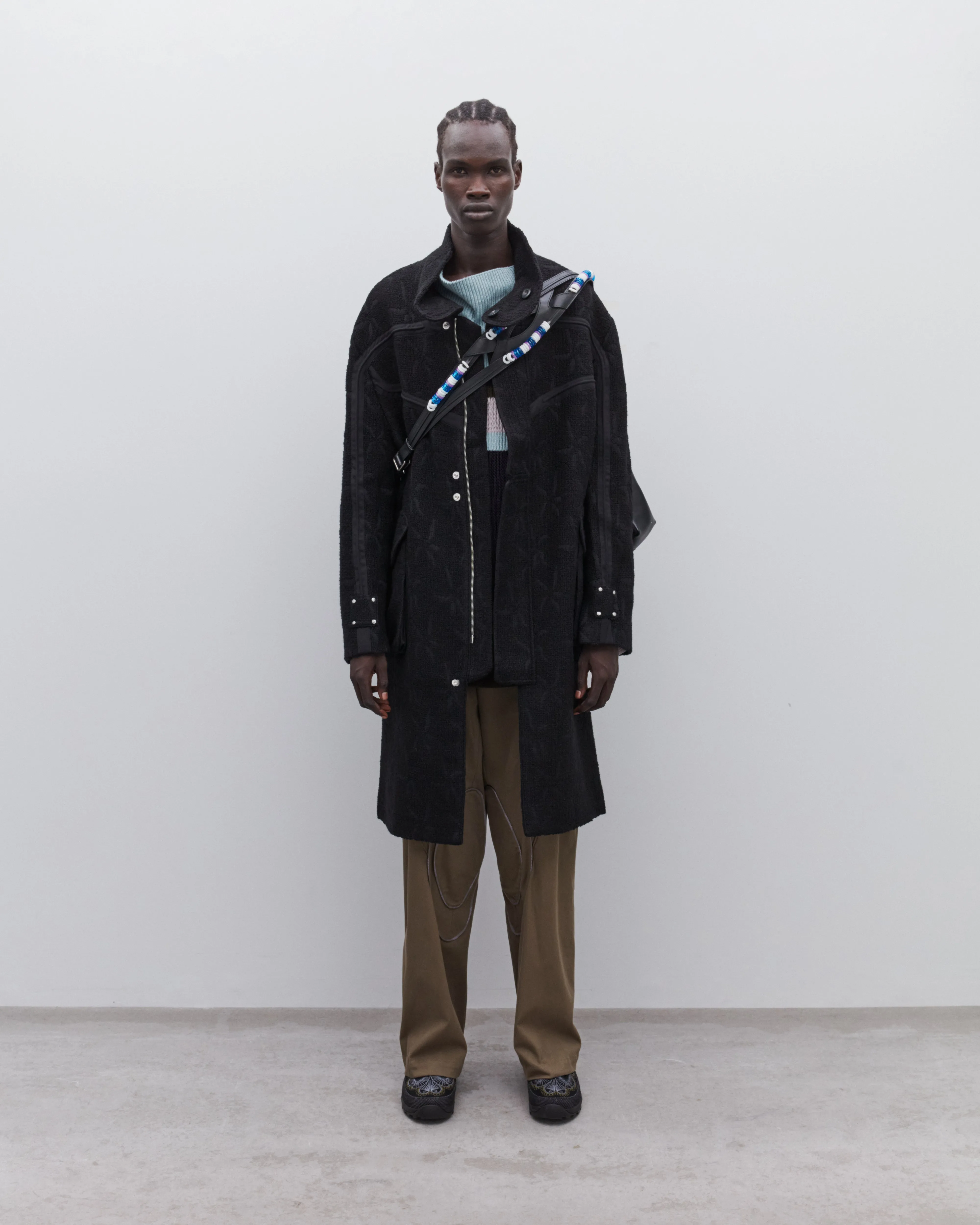 Kiko Kostadinov - Men's Margutta Overcoat - (Black)