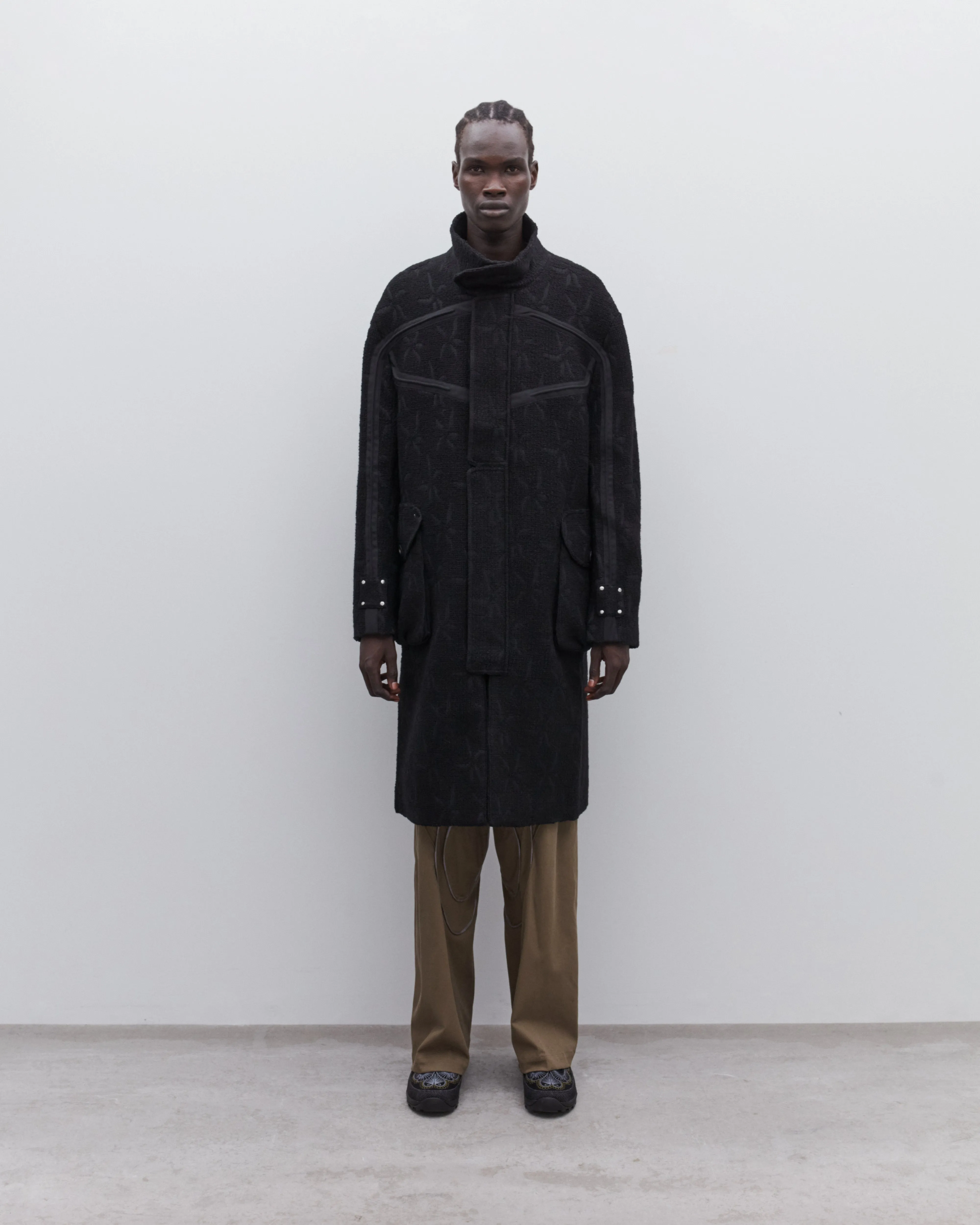 Kiko Kostadinov - Men's Margutta Overcoat - (Black)