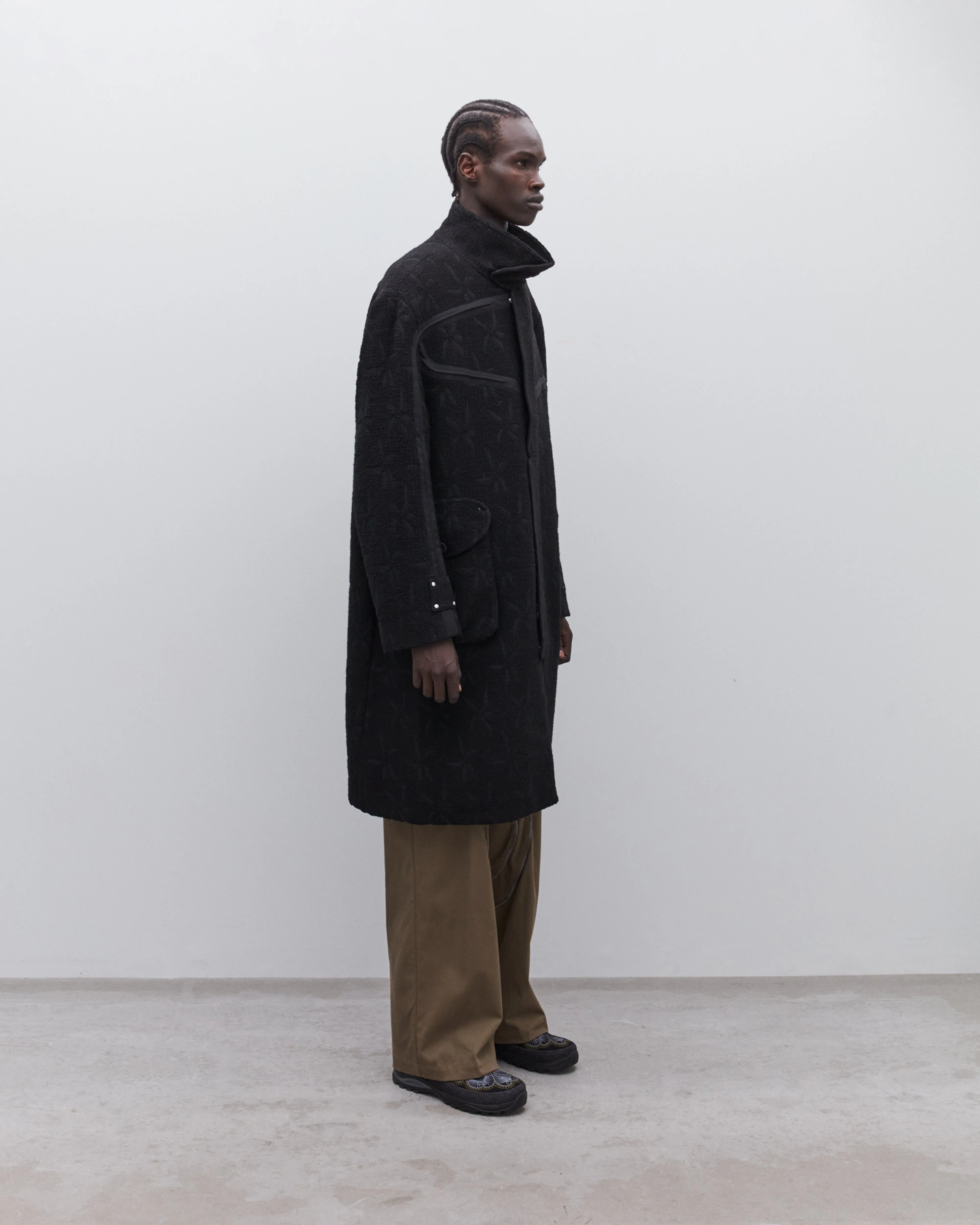 Kiko Kostadinov - Men's Margutta Overcoat - (Black)