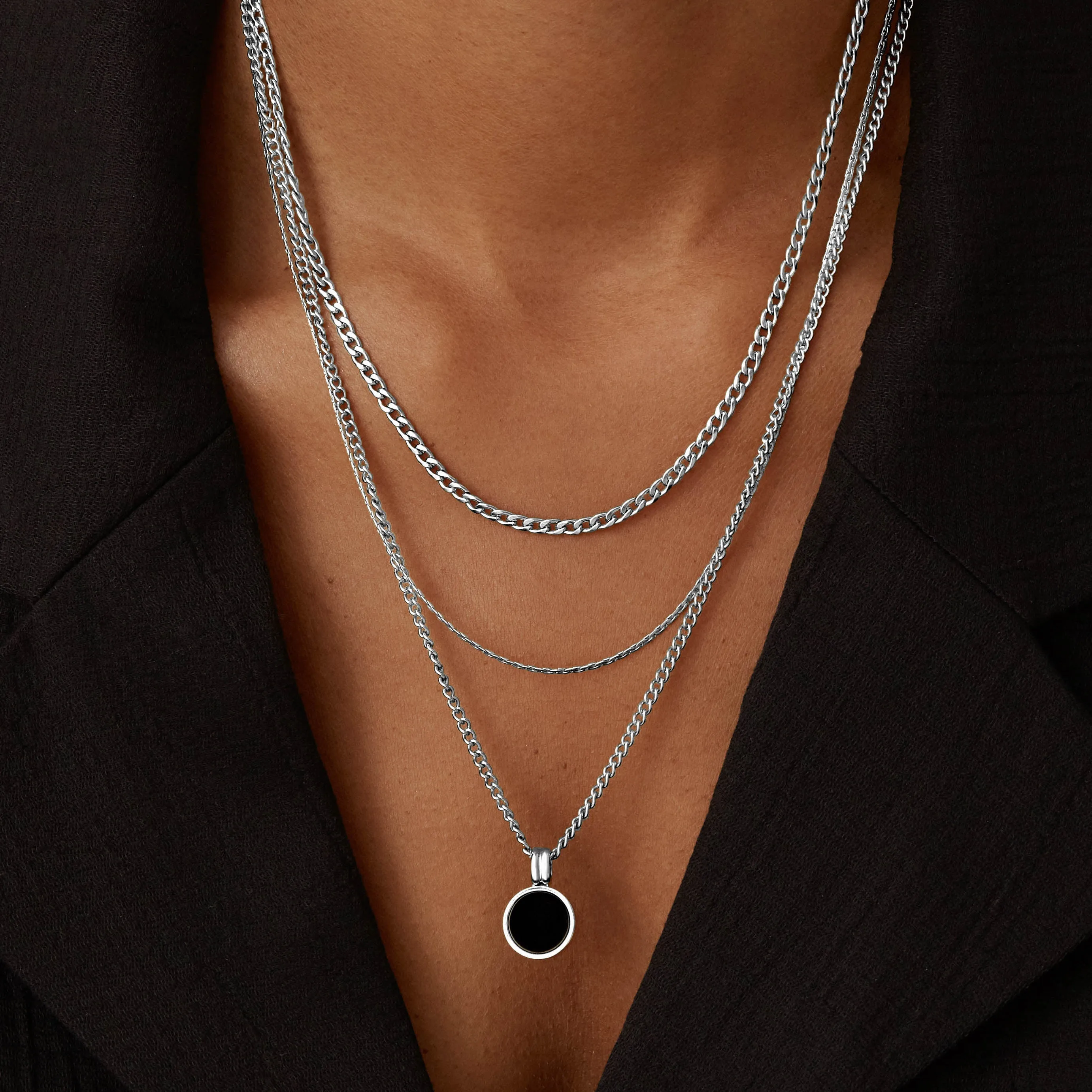 Kira Necklace - Silver