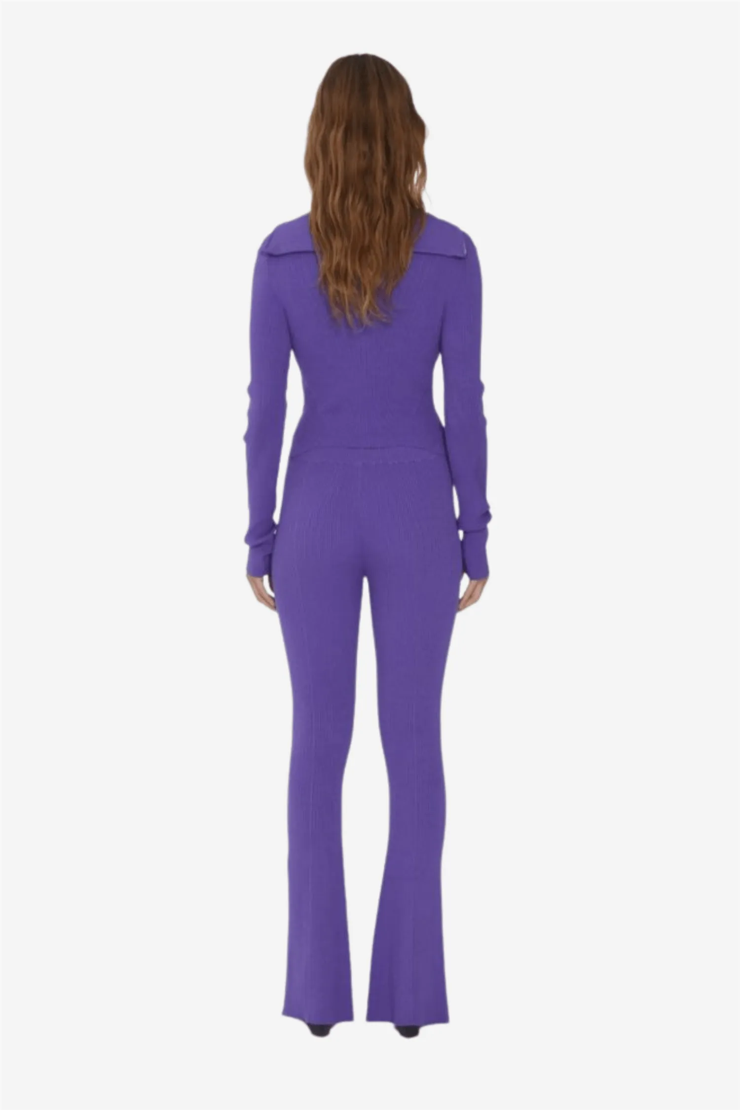 Knit Slit Pants