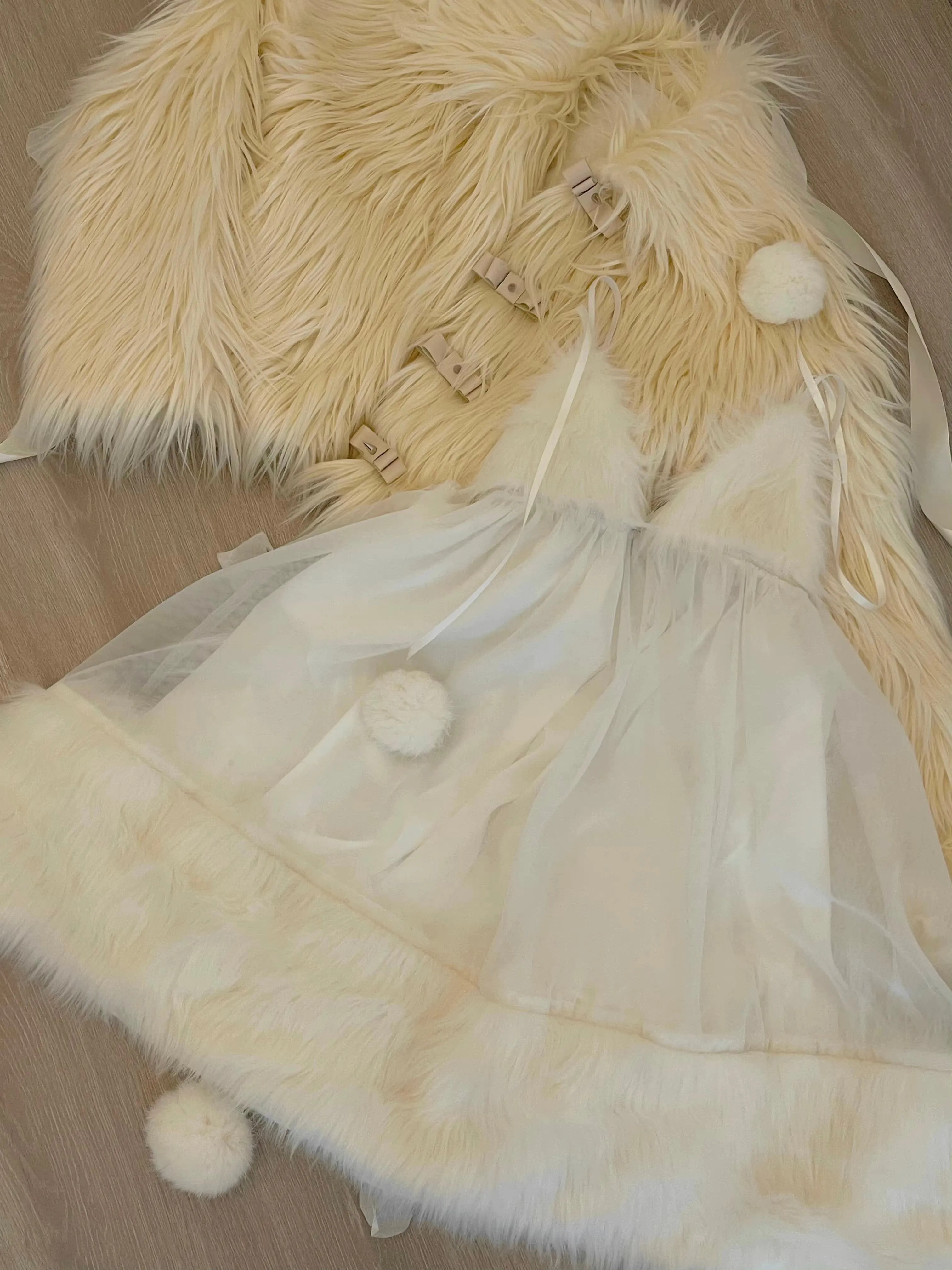 [Limited Edition NoLolita] Fine Snow Dress