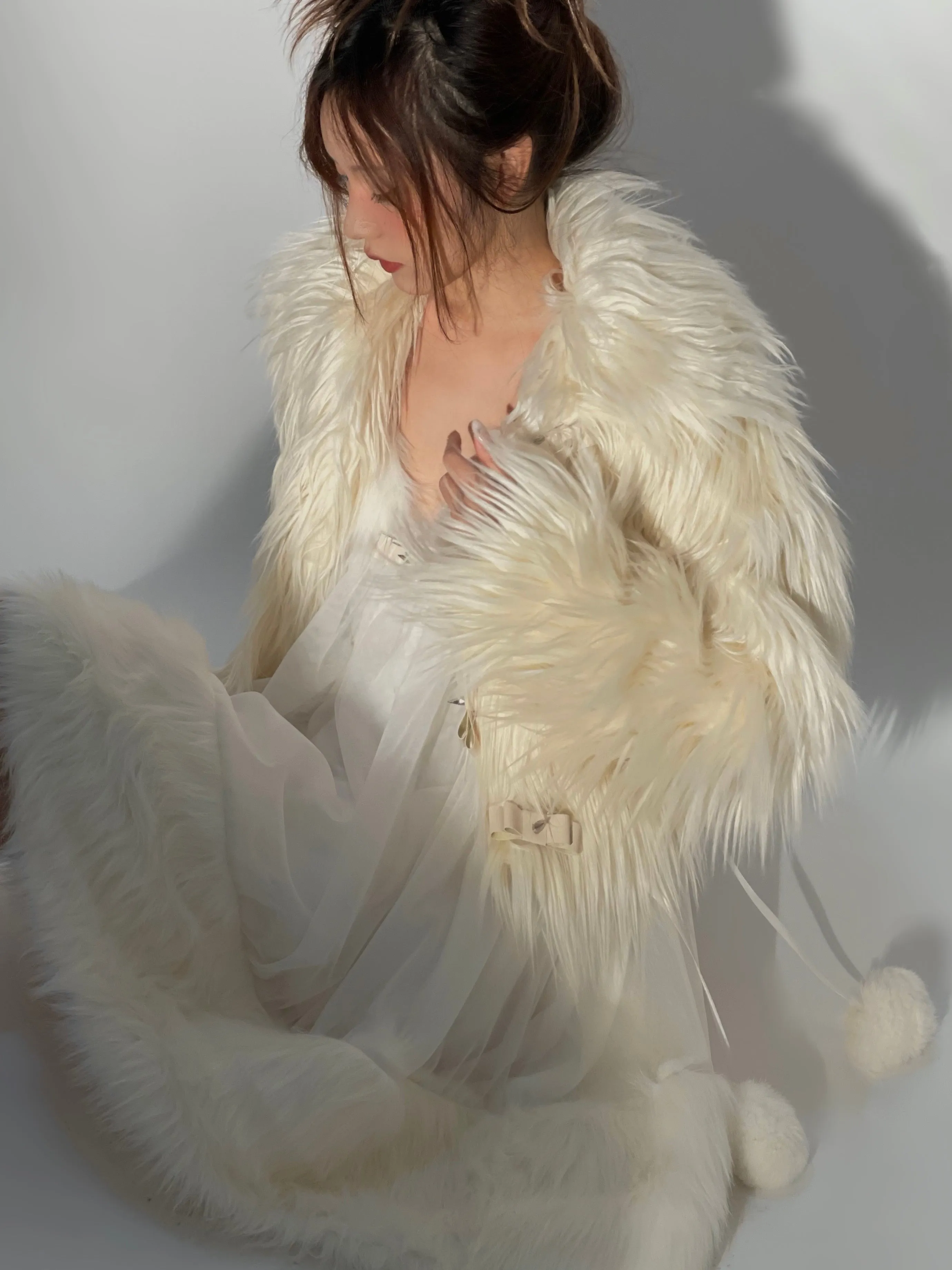 [Limited Edition NoLolita] Fine Snow Dress