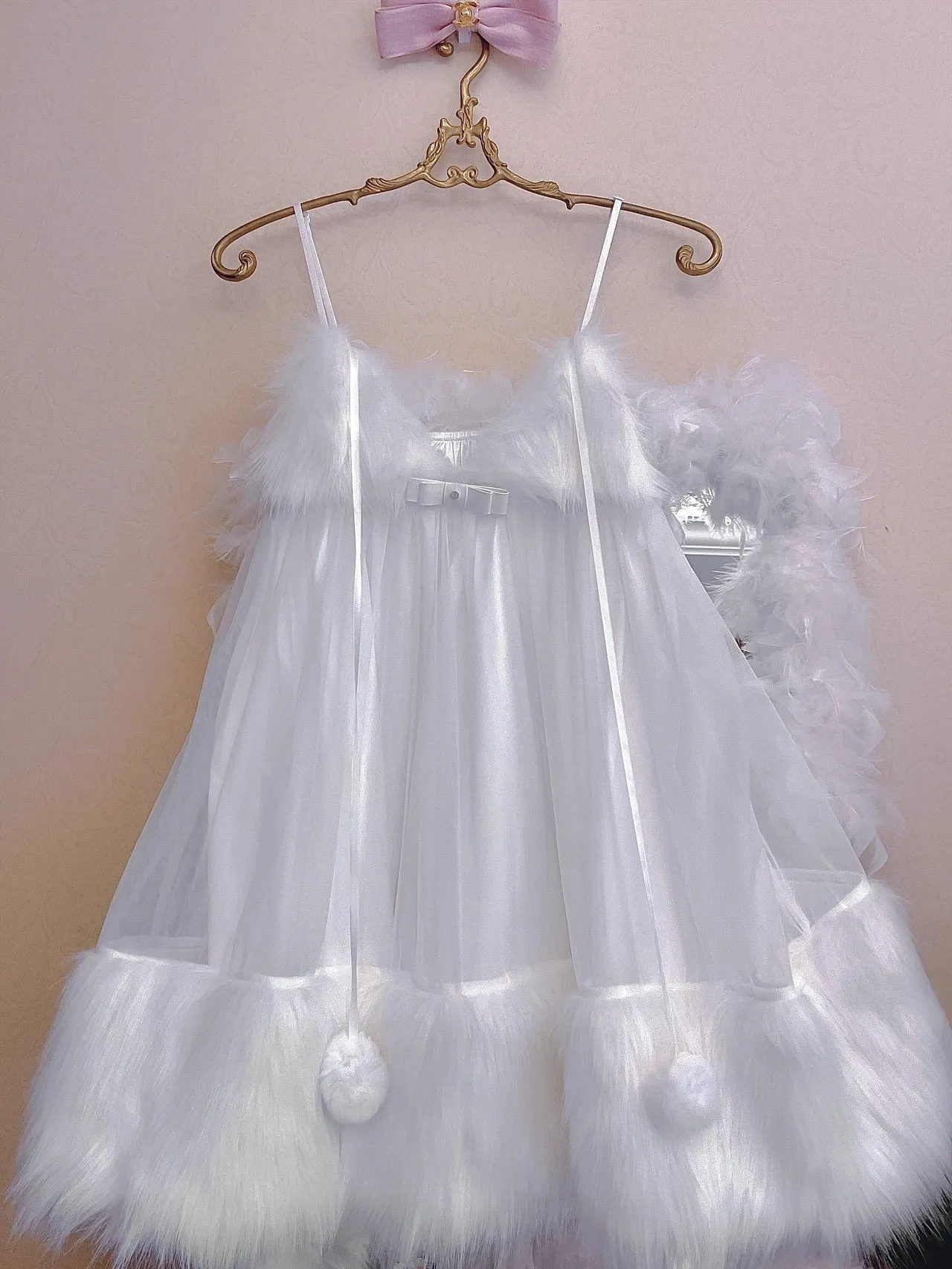 [Limited Edition NoLolita] Fine Snow Dress