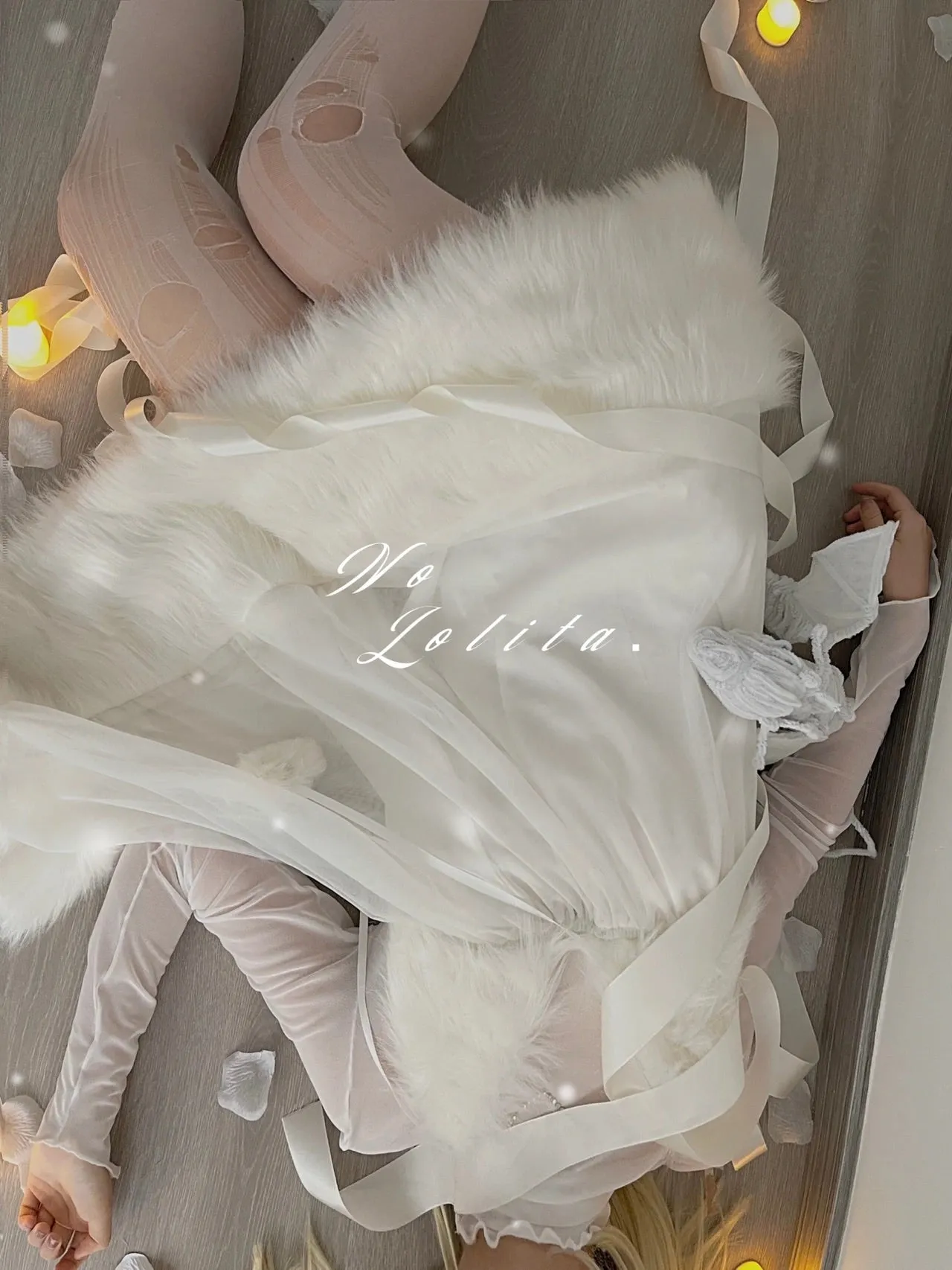 [Limited Edition NoLolita] Fine Snow Dress