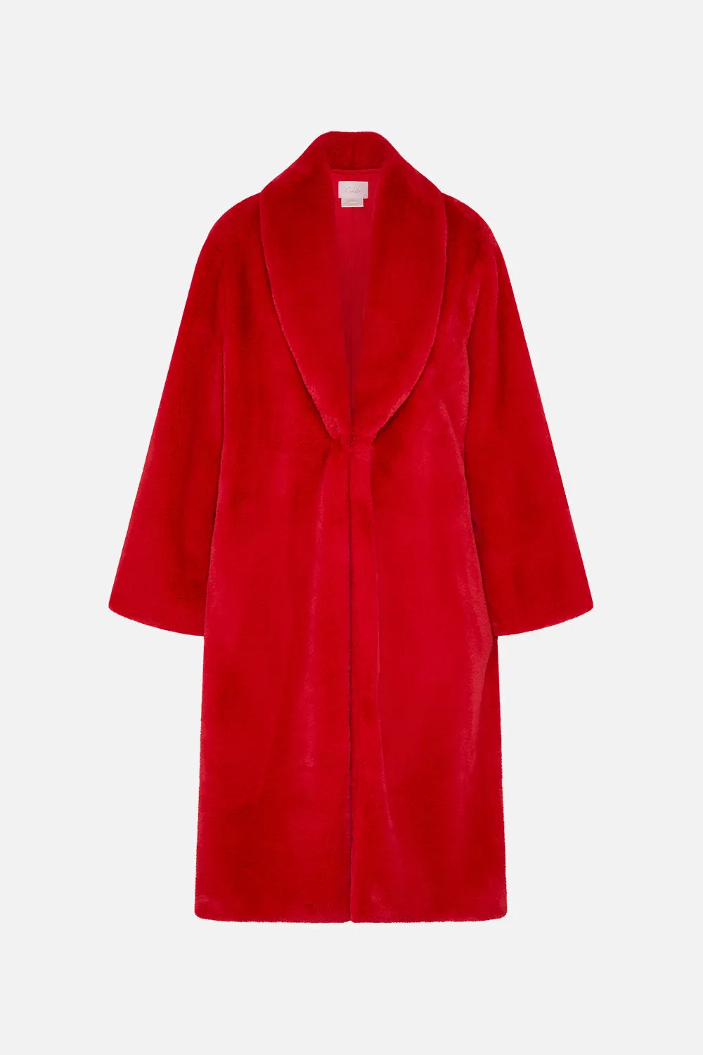 LONG TEDDY COAT KISS AND TELL