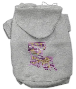 Louisiana Rhinestone Hoodie Grey Xs (8)