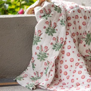 Mandalay Designs Seaweed Flower Quilt