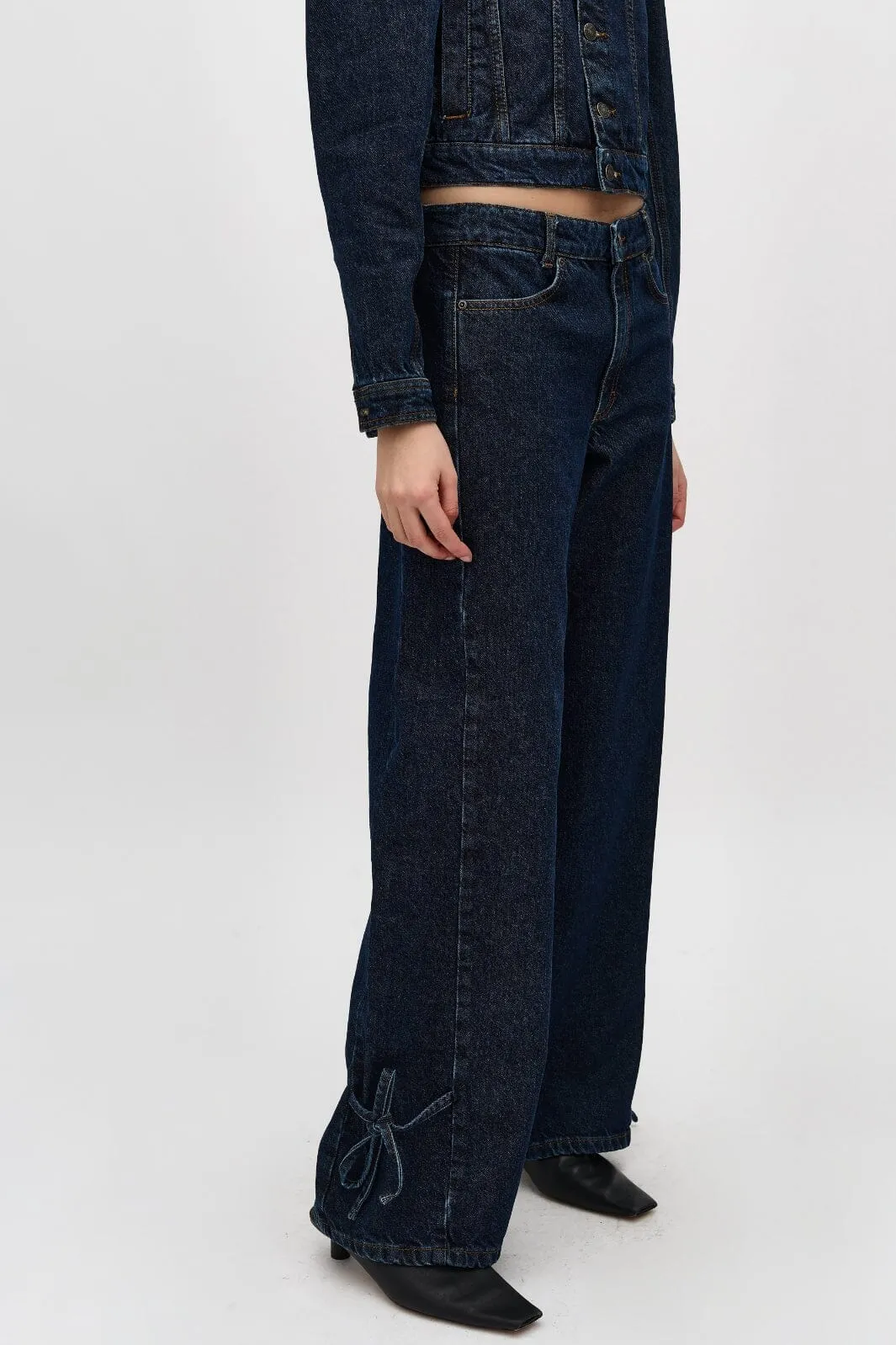 MbyM Katha-M Pant Middle Blue Wash