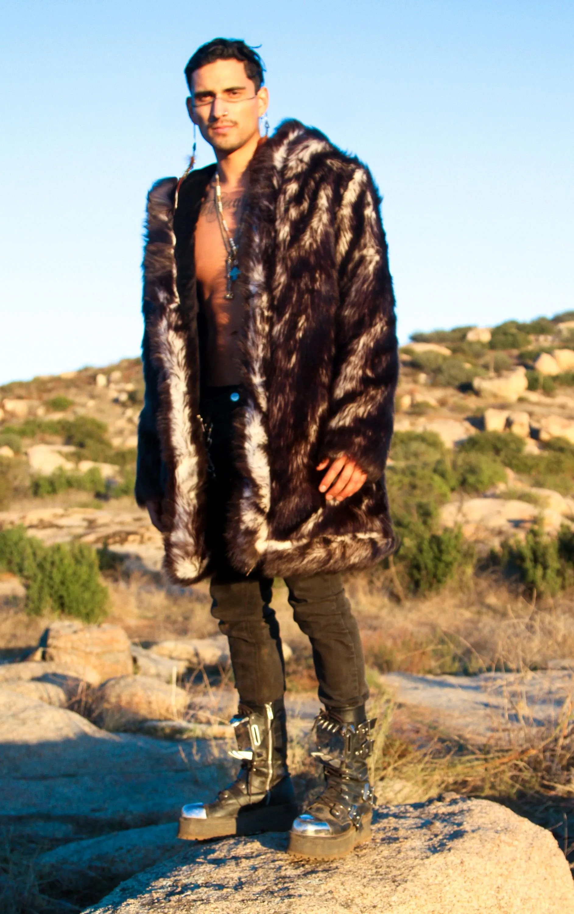 Men’s C3 (Cool.Classic.Comfy) Coat in "Just The Tip-Black"