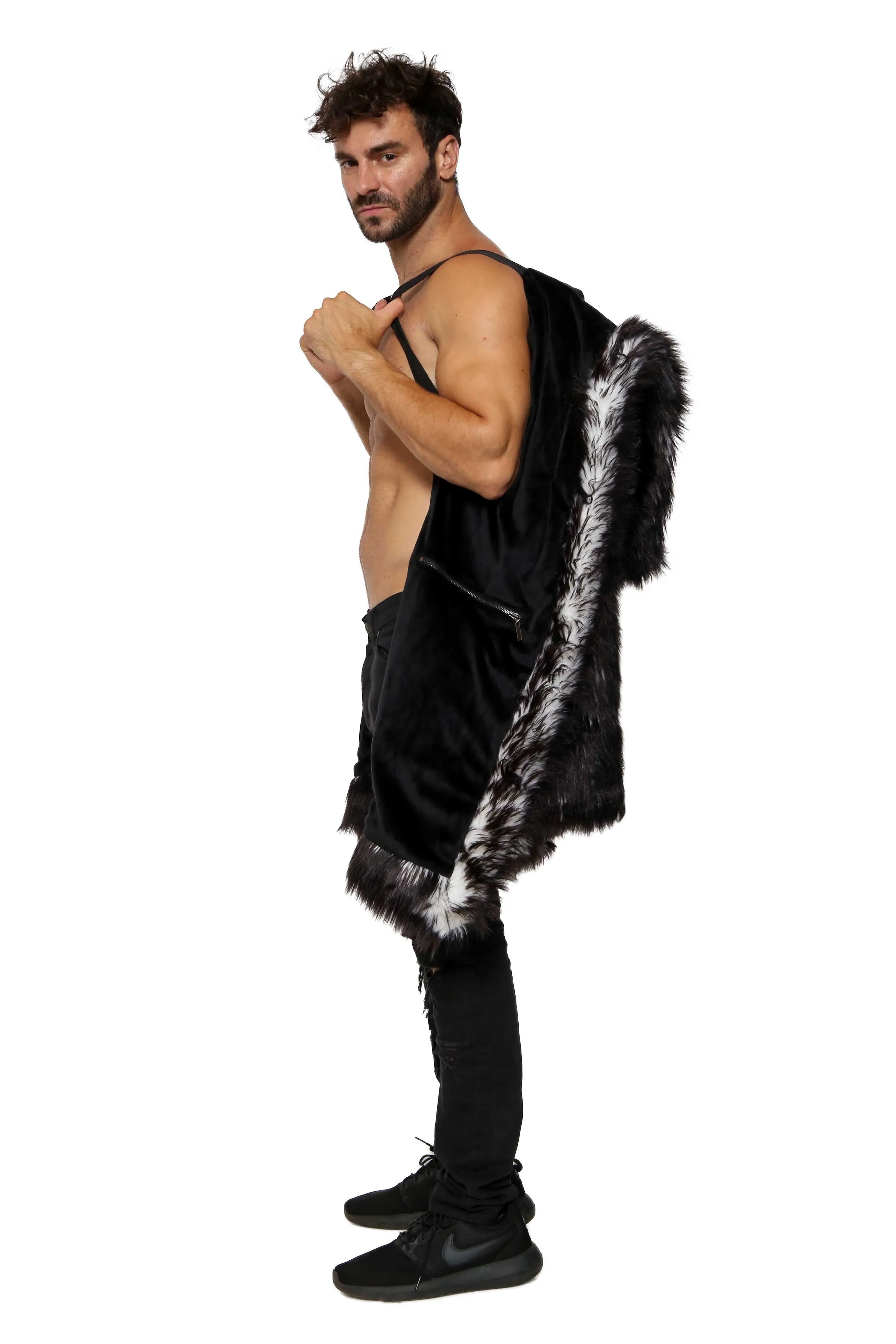 Men’s C3 (Cool.Classic.Comfy) Coat in "Just The Tip-Black"