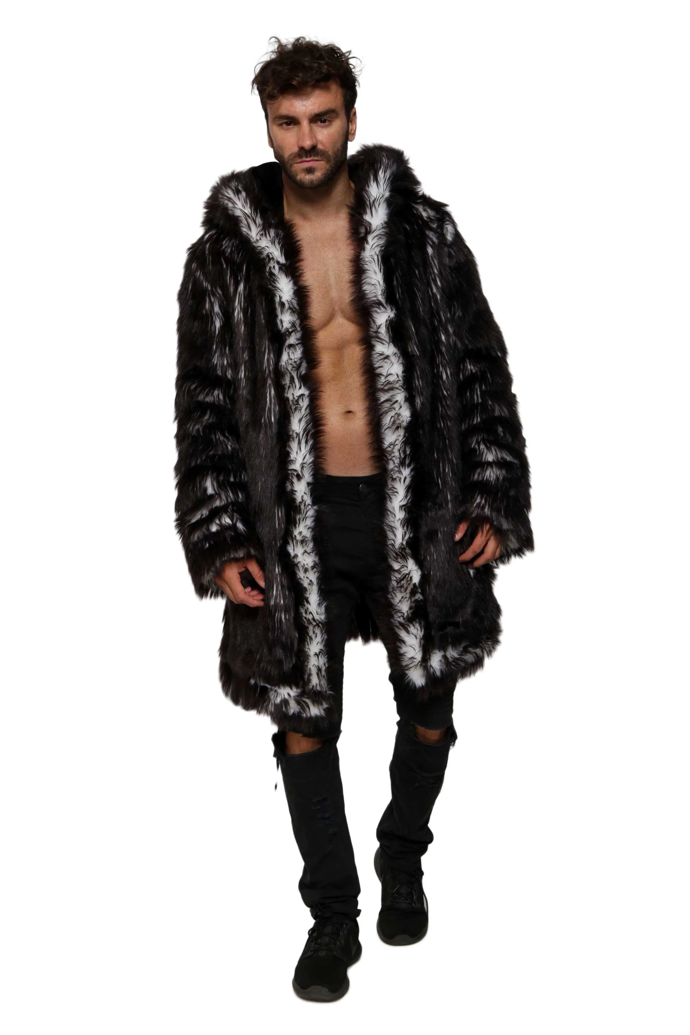Men’s C3 (Cool.Classic.Comfy) Coat in "Just The Tip-Black"