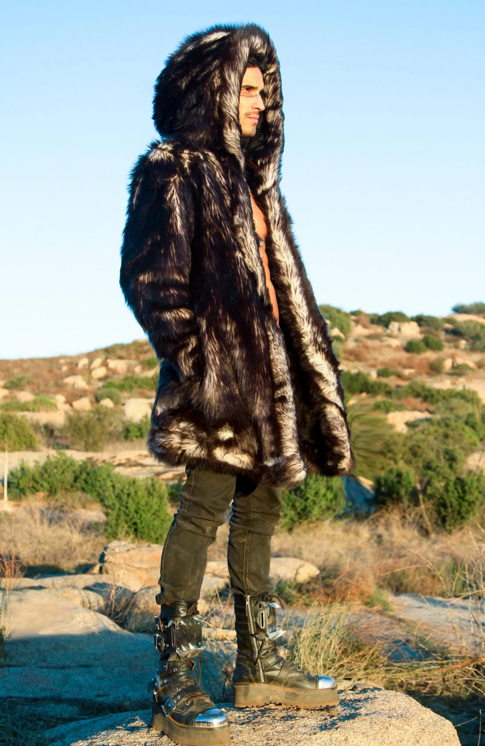 Men’s C3 (Cool.Classic.Comfy) Coat in "Just The Tip-Black"