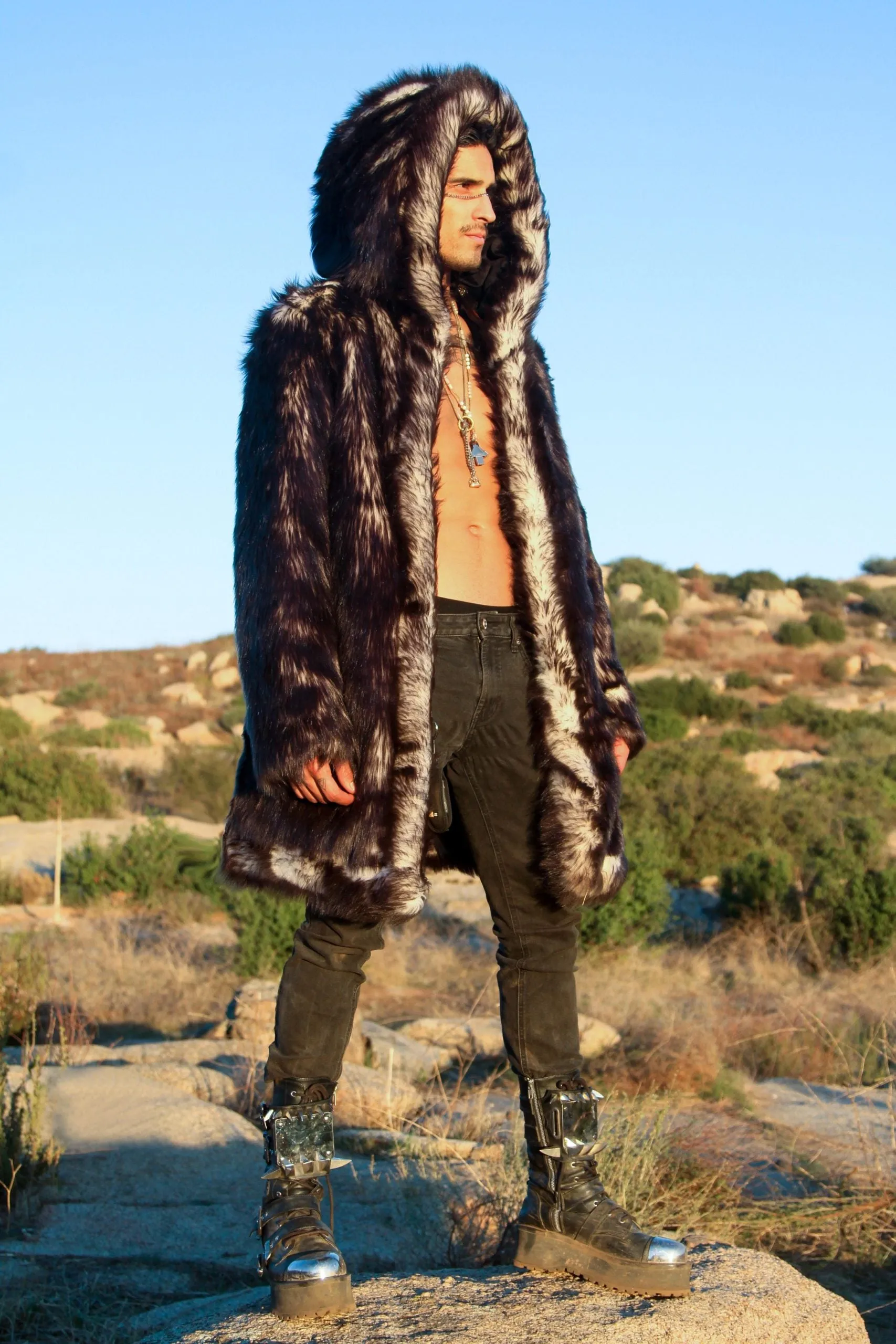Men’s C3 (Cool.Classic.Comfy) Coat in "Just The Tip-Black"