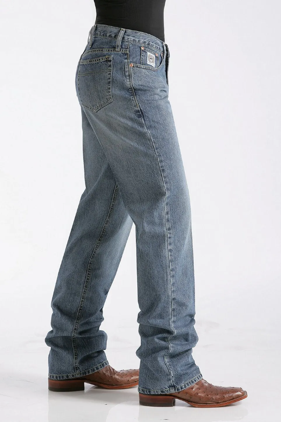 Men's Cinch White Label Medium Stonewash Jeans