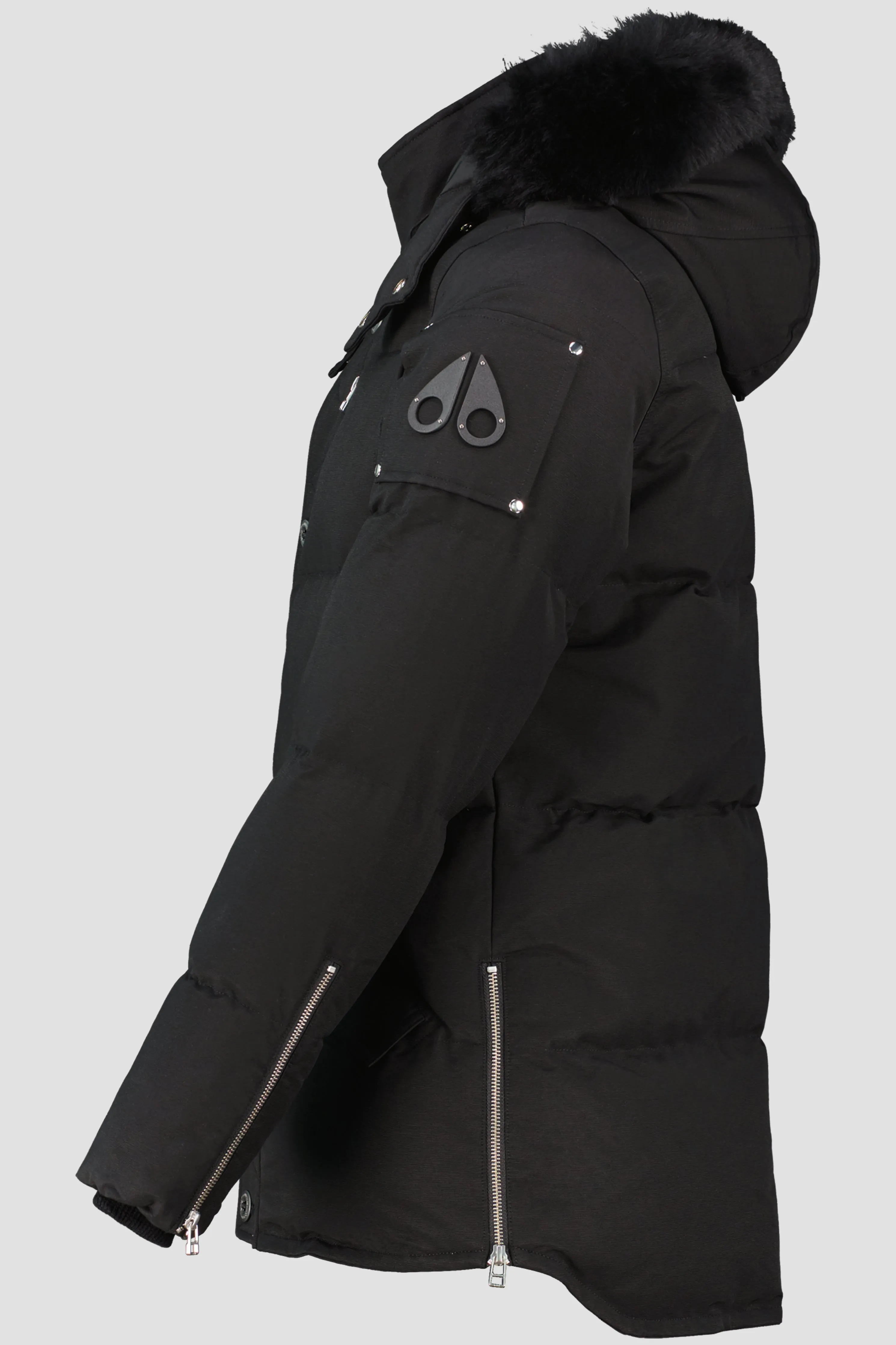 Men's Moose Knuckles Black Original 3Q Jacket