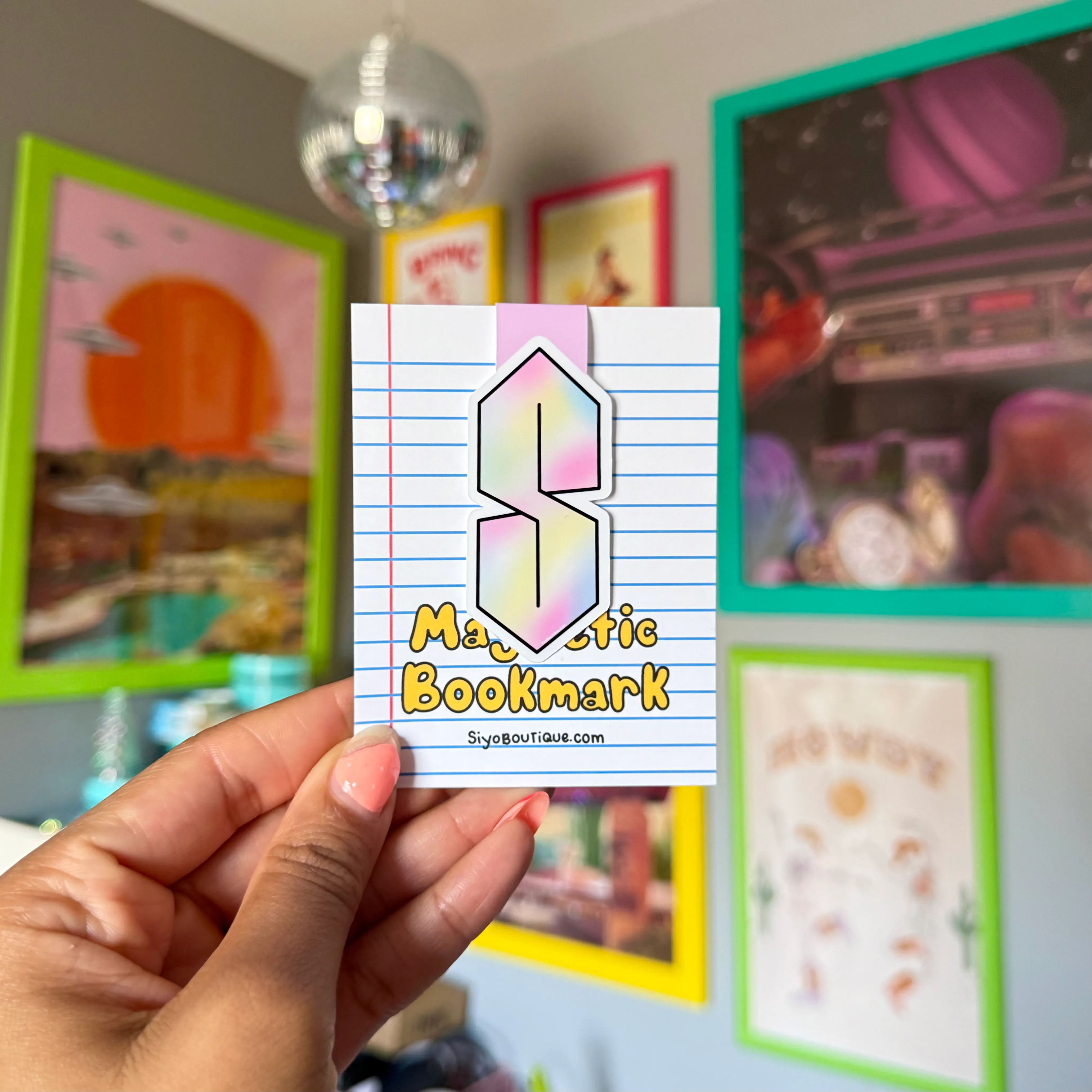 Millennial S Magnetic Bookmark - Nostalgic Bookmark