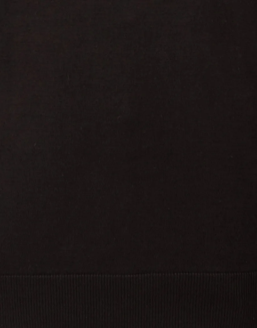 Naseby Black Crew Neck Jersey