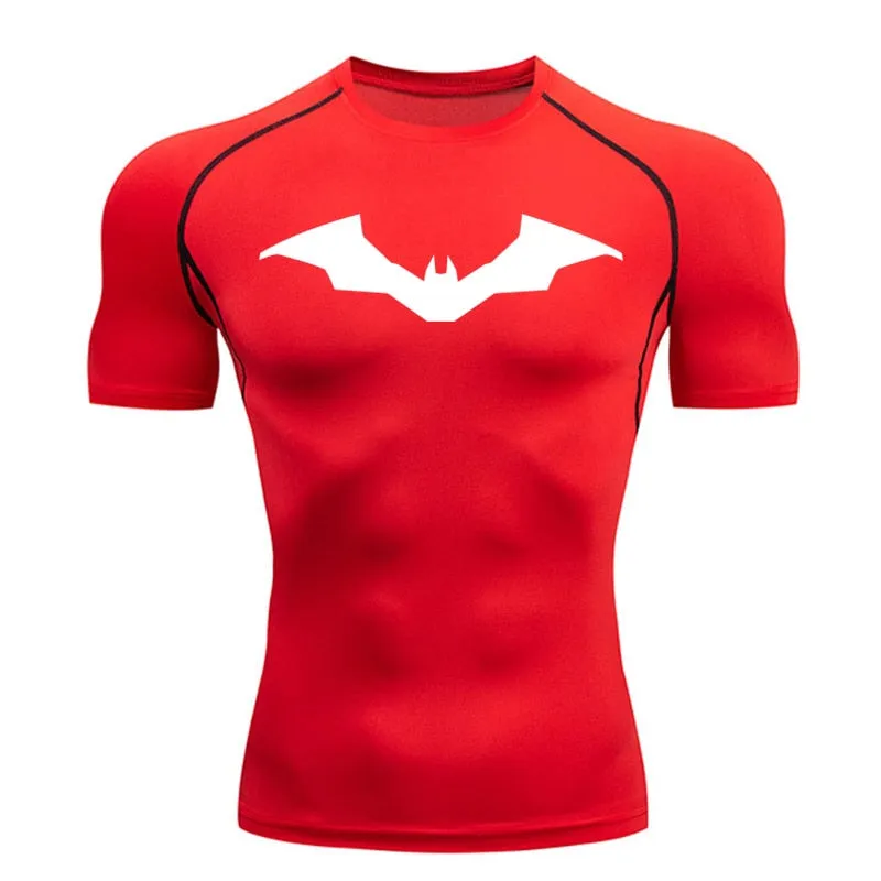 Pattinson Dark Knight Compression Shirt