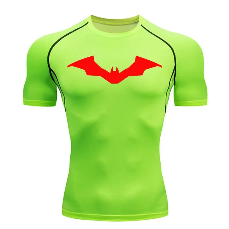 Pattinson Dark Knight Compression Shirt