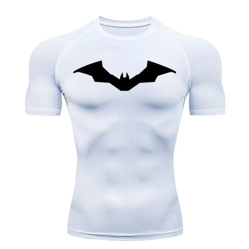 Pattinson Dark Knight Compression Shirt