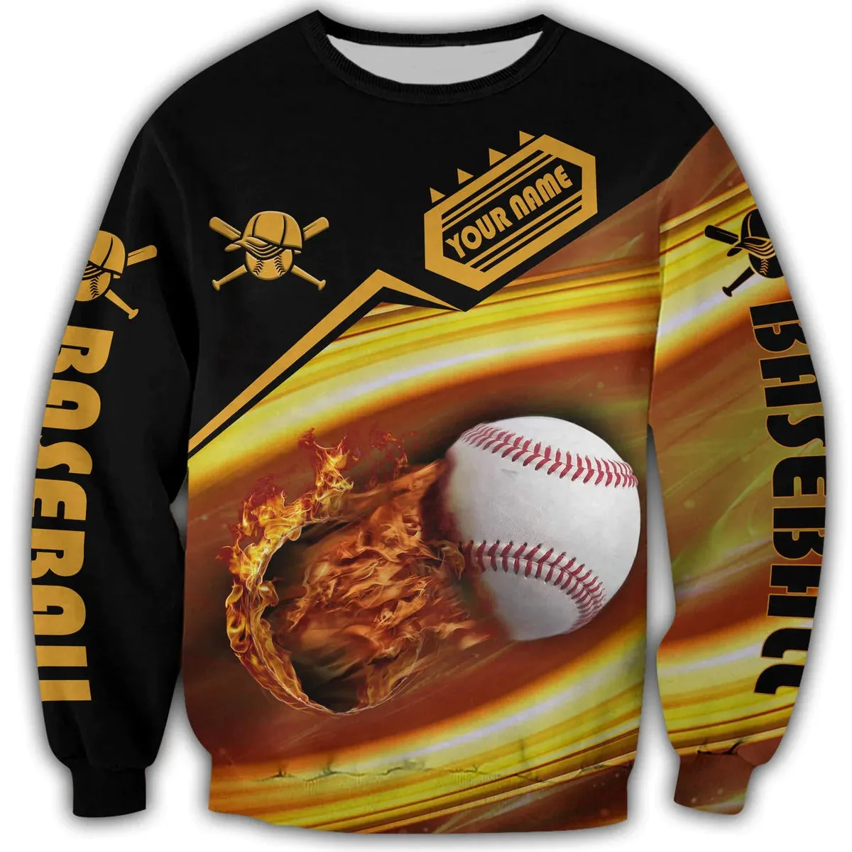 Personalized 3D Baseball Hoodie, Baseball T Shirt, Baseball Player Sweatshirt, Best Gift To Baseball Man