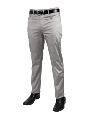 Prestige Gray Men's Jeans Classic Fit Stretch Material